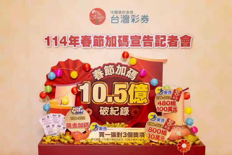 2025台灣彩券大樂透春節加碼